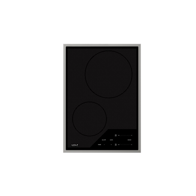 induction cooktop wolf transitional stainless steel pirch